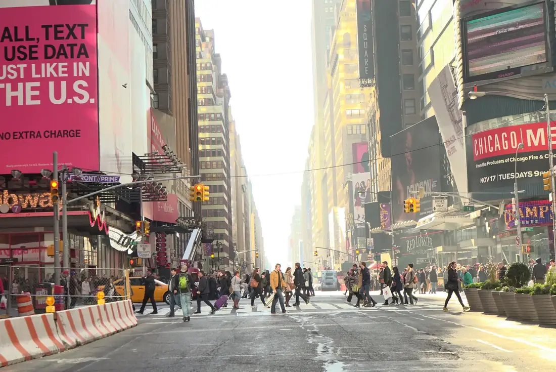 Broadway in Times Square